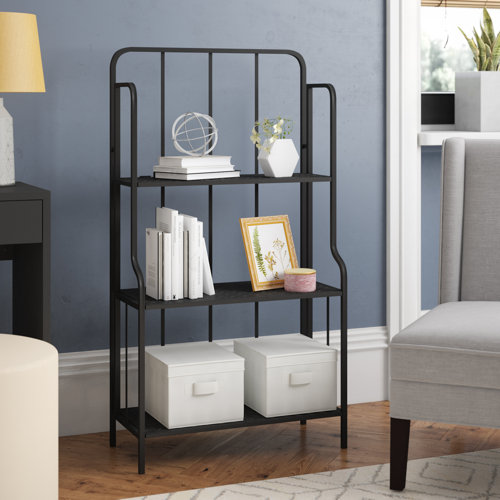 Borough Wharf Metal Bookcase & Reviews Wayfair.co.uk
